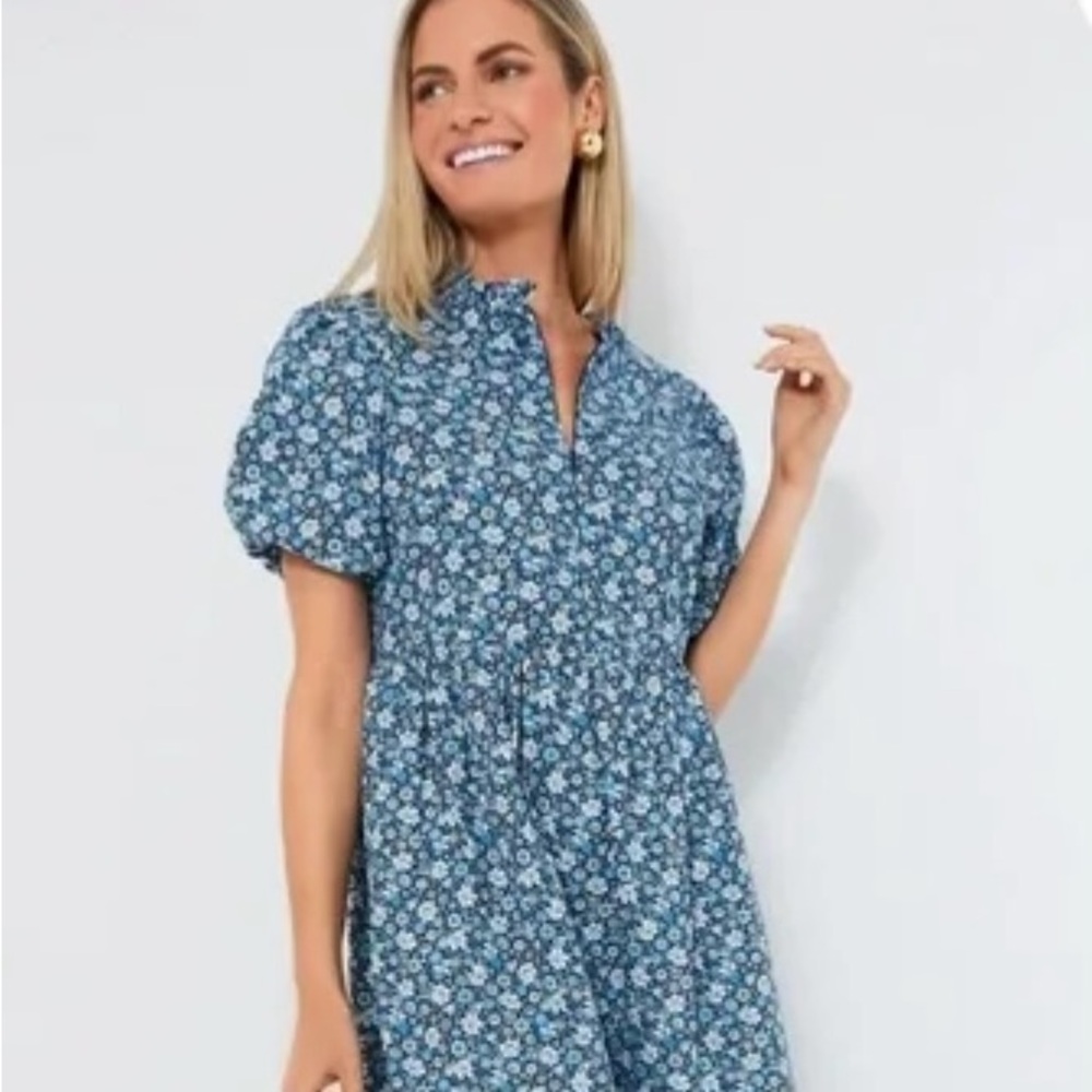 HYACINTH HOUSE Bluebells Floral Dress